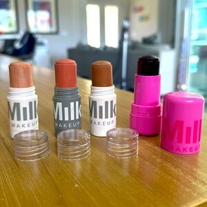 Practically new milk makeup